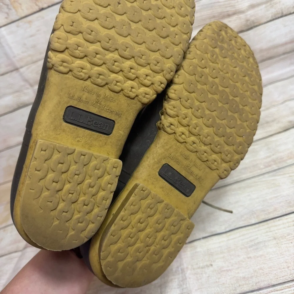 L.L.Bean Rubber Mocs duck boots. 11.5